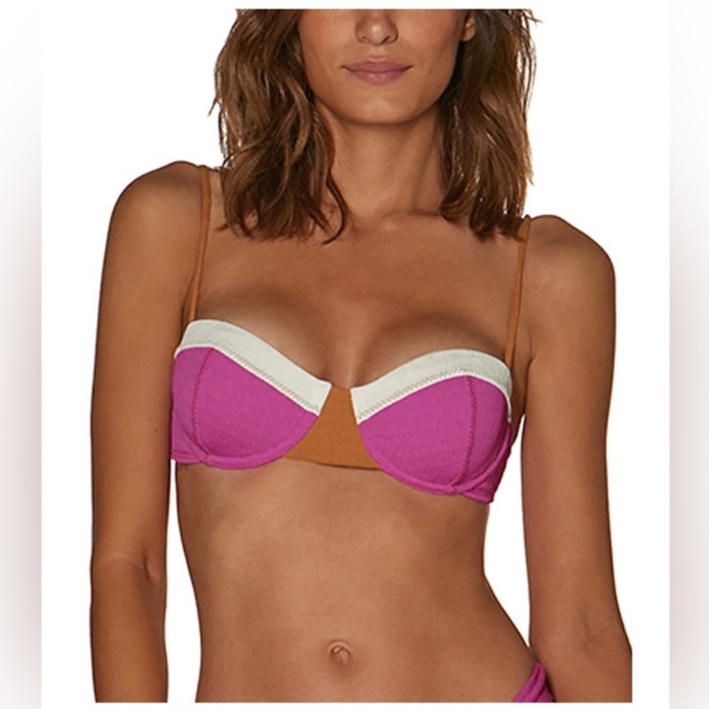 Vix Firenze Block Luma Underwire Bikini Top